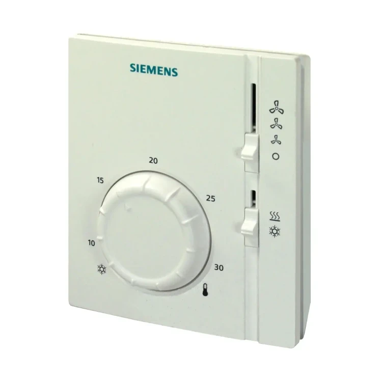 RAB11 Termostat pomieszczeniowy do sterowania klimakonwektorami, 24..250[V] AC, 8..30 [°C], klimakonwektory 2-rurowe, wyjście 2-stawne