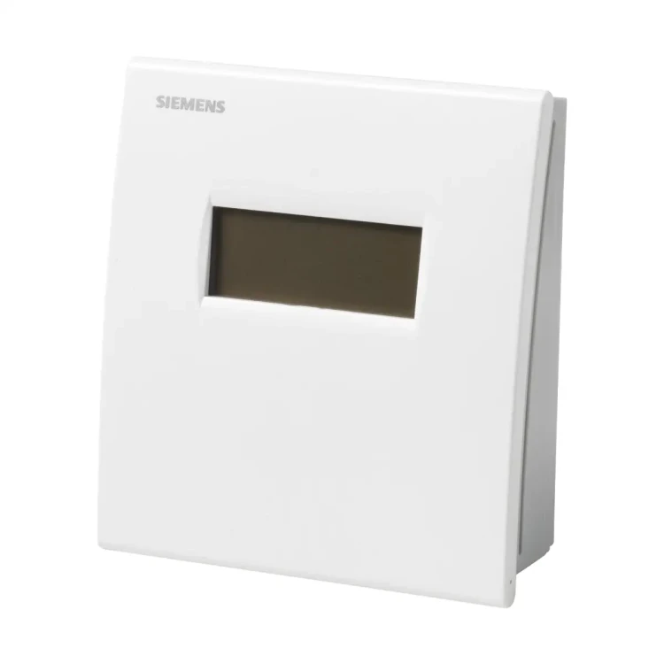 QAA2061D Pomieszczeniowy czujnik temperatury, 0..10 V, 0..50 °C, IP30, z wyświetlaczem