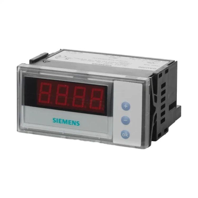 BAU200 Uniwersalny wyświetlacz cyfrowy, Wejście sygnałowe czujnika LG-Ni1000, T1, Pt100, Pt1000, 0..10 V; sygnał wyjściowy 0..10 V; zasilanie 24 V AC