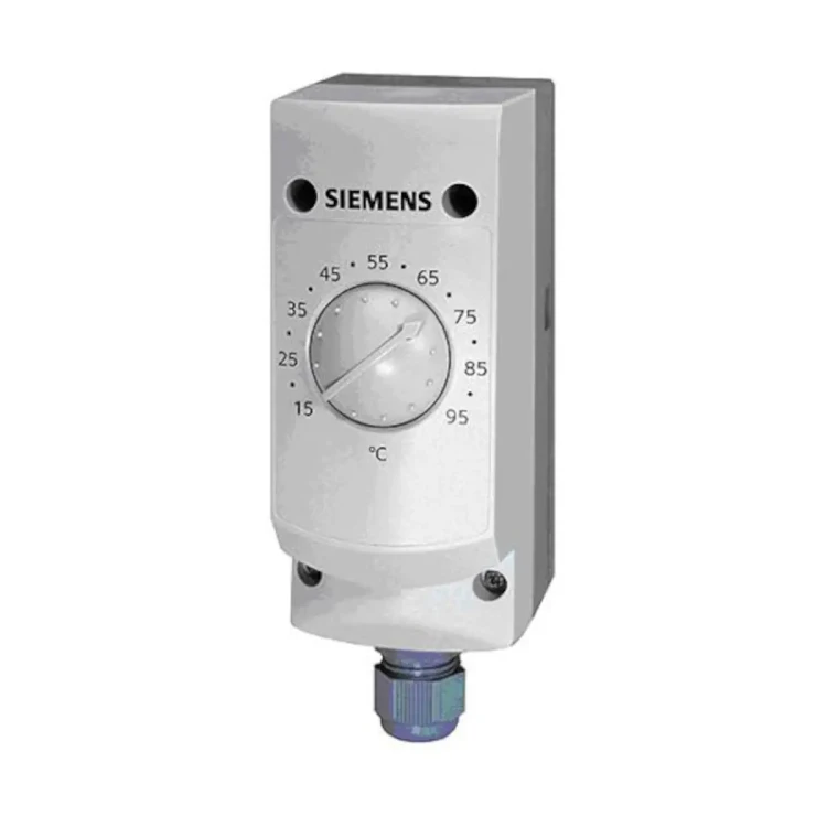 RAK-TR.1000B-H Termostat regulacyjny (pokrętło na zewnątrz obudowy), 15..95 °C, kapilara 700 mm, osłona 100 mm, opaska zaciskowa