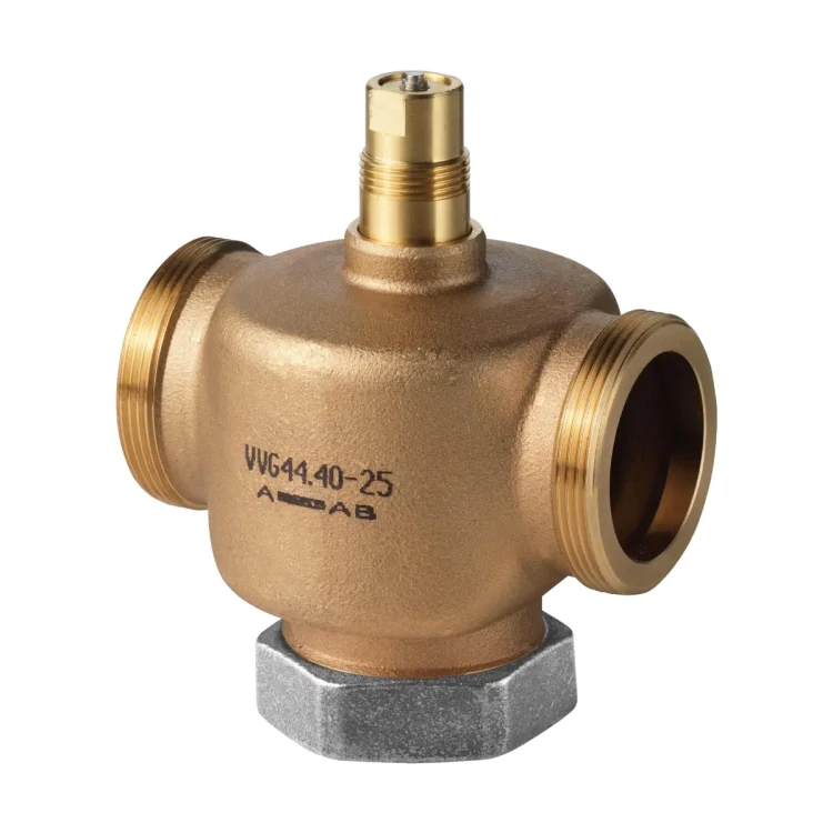 VVG44.32-16 Zawór przelotowy gwintowany z brązu, PN16, 2..120 °C, skok 5,5 mm, DN32, kvs 16 m3/h