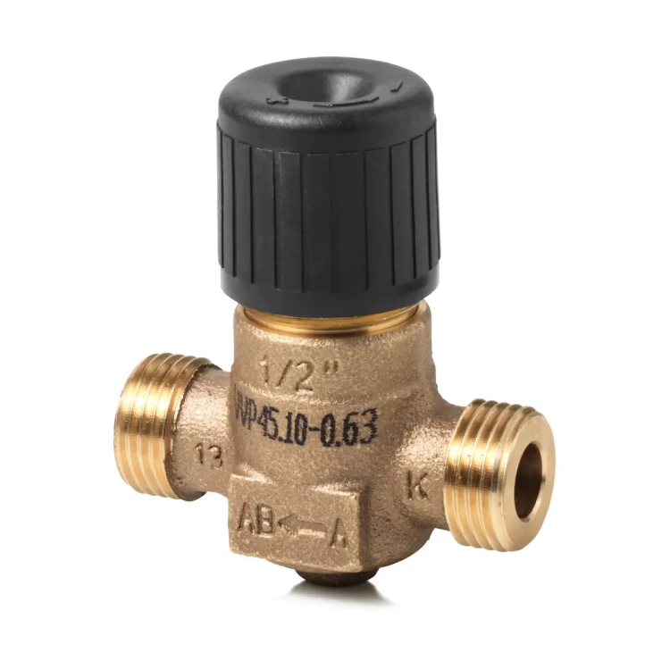 VVP45.10-0.63 Zawór przelotowy gwintowany z brązu, PN16, 2..110 °C, skok 5,5 mm, DN10, kvs 0,63 m3/h