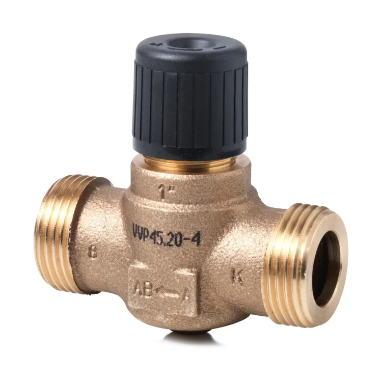 VVP45.20-4 Zawór przelotowy gwintowany z brązu, PN16, 2..110 °C, skok 5,5 mm, DN20, kvs 4,0 m3/h