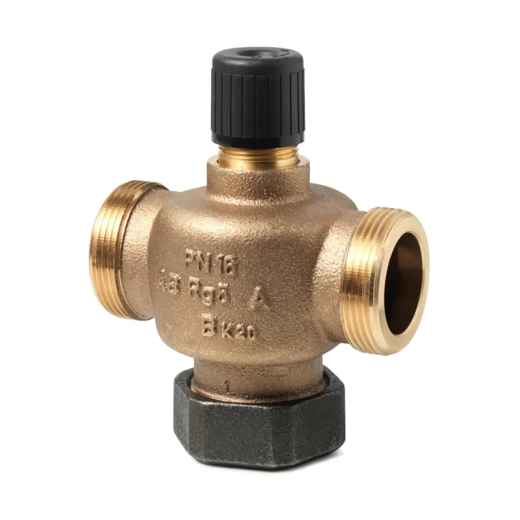 VVP45.25-10 Zawór przelotowy gwintowany z brązu, PN16, 2..110 °C, skok 5,5 mm, DN25, kvs 10 m3/h