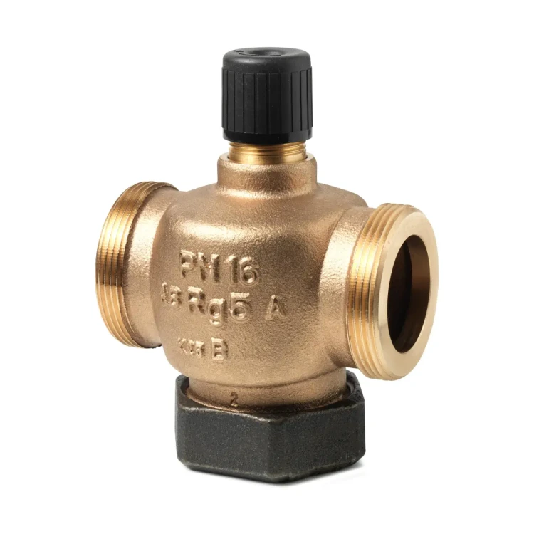 VVP45.32-16 Zawór przelotowy gwintowany z brązu, PN16, 2..110 °C, skok 5,5 mm, DN32, kvs 16 m3/h