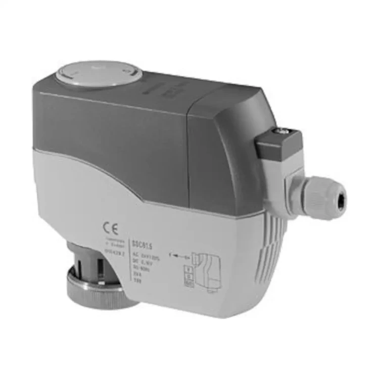 SSC61 (SSC619) Siłownik elektromechaniczny, 5,5 [mm], 300 [N], 0..10 [V], 24 [V] AC/DC, 30 [s] - ZAMIENNIK TO SSC161.05HF