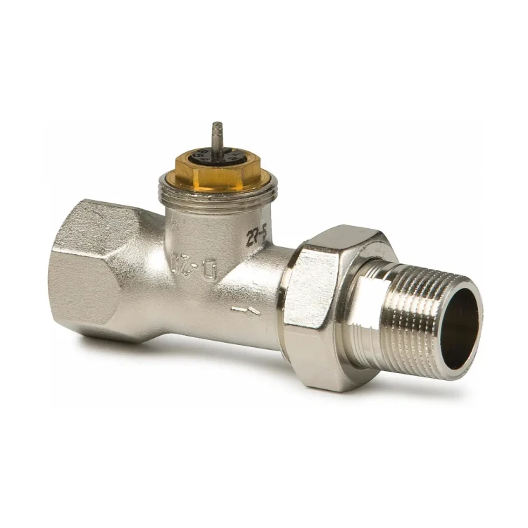 VD120CLC Zawór przelotowy gwintowany z mosiądzu, PN10, 1..110 [°C], skok 2,5 [mm], DN20, kvs 0.25 .. 2.6 [m3/h]