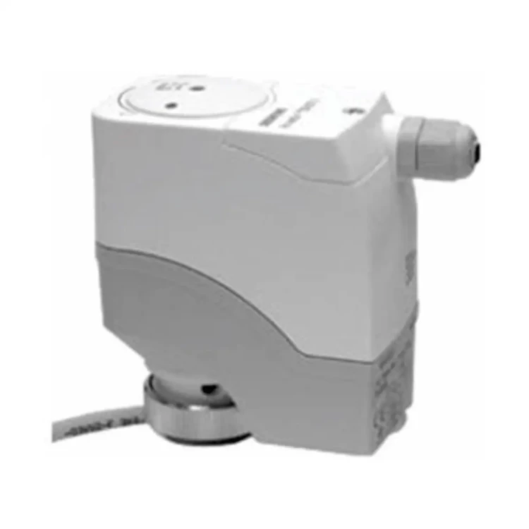 SSA31.1 Siłownik elektryczny, 2,5..5,5 [mm], 100 [N], 3-stawne, 230 [V] AC, 150 [s], kabel 1,5 [m], przełącznik pomocniczy