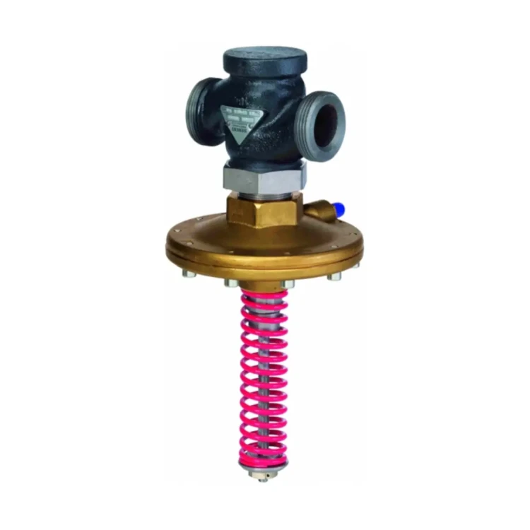 VHG519K25-10 Regulator różnicy ciśnienia o zmiennej nastawie, PN25, 1..150 [°C], do montażu na zasilaniu lub powrocie, DN25, kvs 10 [m3/h]