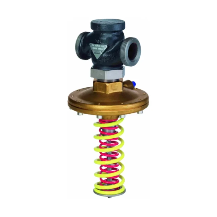 VSG519L25-10 Regulator różnicy ciśnienia o zmiennej nastawie z ograniczeniem przepływu, PN25, 1..150 [°C], do montażu na zasilaniu lub powrocie, DN25, kvs 10 [m3/h]