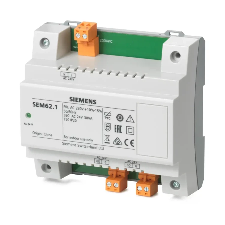 SEM62.1 Transformator 230 [V] AC / 24 [V] AC, 30 [VA], wersja standardowa