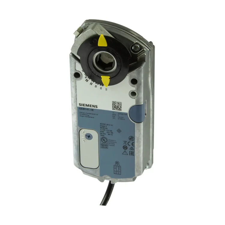 GEB161.1E Siłownik obrotowy bez sprężyny powrotnej, 20 [Nm], 0/2..10 [V], 24 [V] AC/DC, 150 [s]