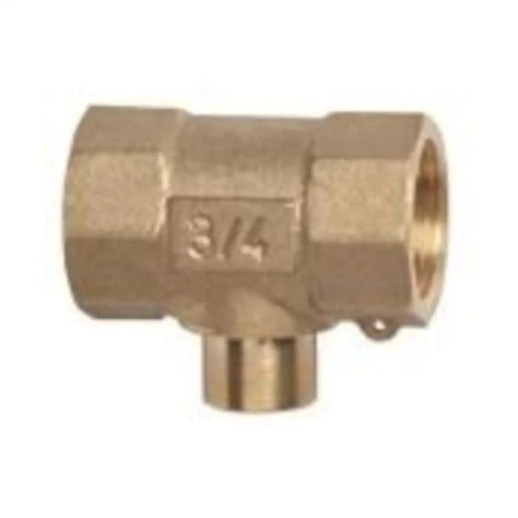 WFZ.T16 Trójnik do montażu czujnika temperatury z gwintem M10x1, do rury G½’’