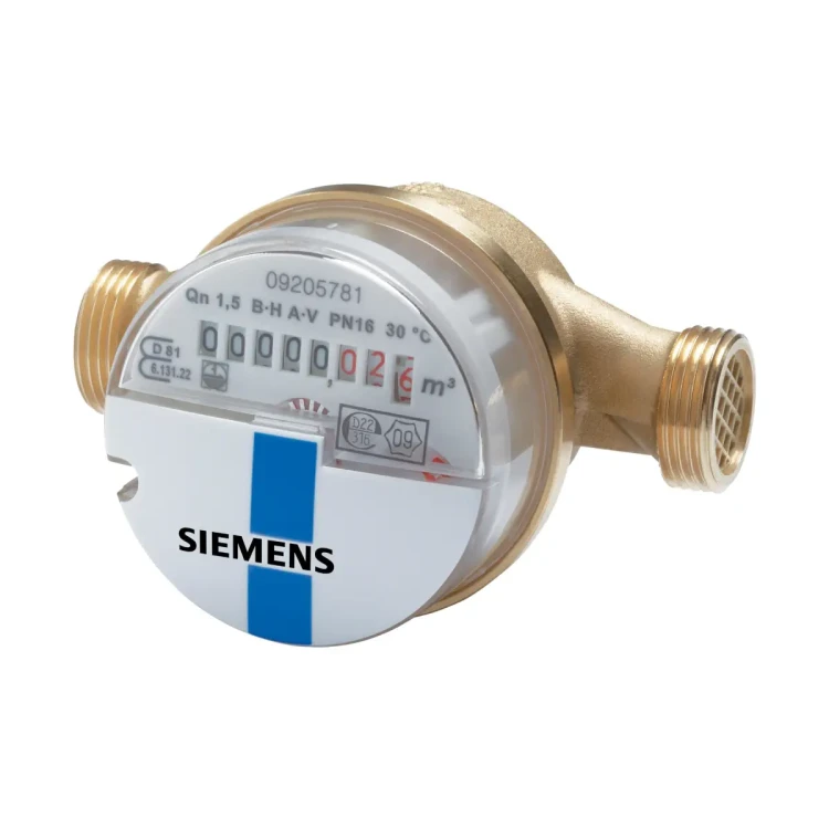 WFK30.E130 Wodomierz mechaniczny do wody zimnej, DN20, 2,5 [m3/h], dł. korpusu 130 [mm], przyłącza gwintowe 1”, PN16, max 30 [°C]