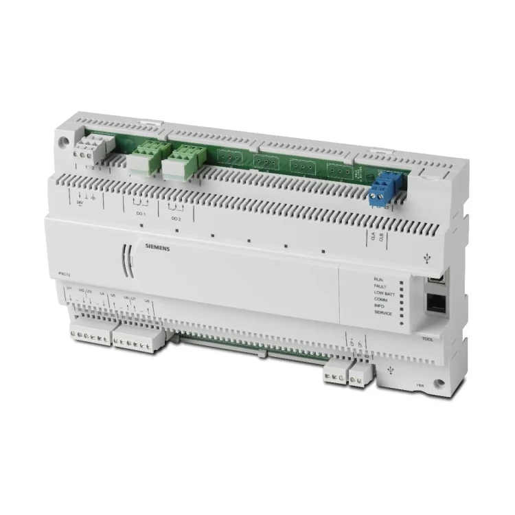 PXC12.D Sterownik kompaktowy - 12 I/O, interfejs BACnet/LonTalk i PPS2