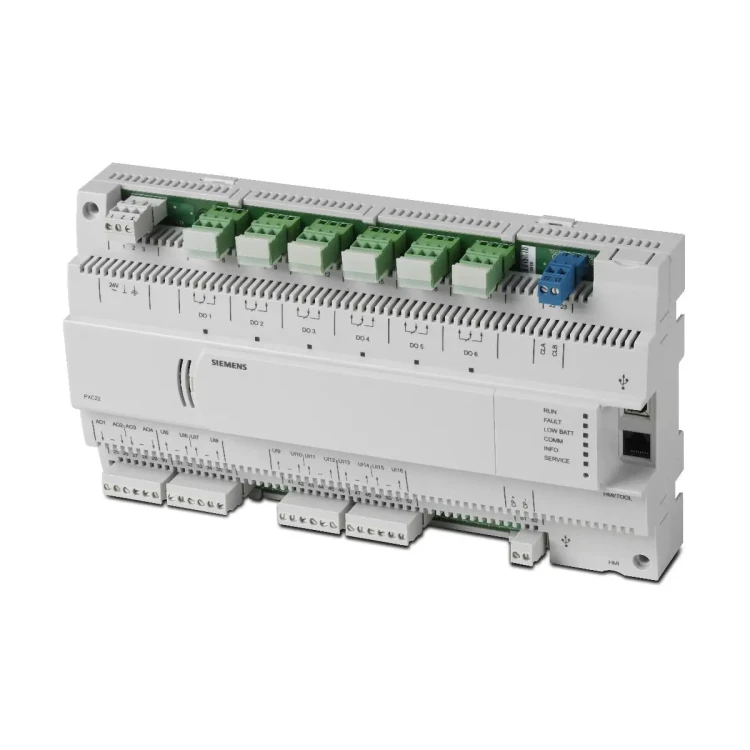 PXC22.D Sterownik kompaktowy - 22 I/O, interfejs BACnet/LonTalk i PPS2