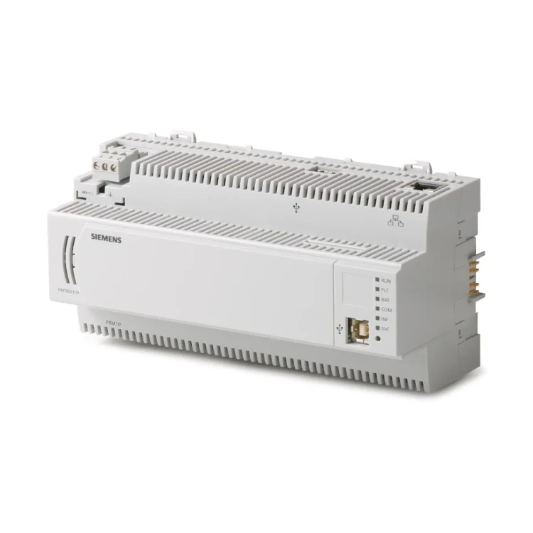 PXC100-E.D Sterownik modułowy - do 200DP; interfejs magistrali międzymodułowej, BACnet/IP