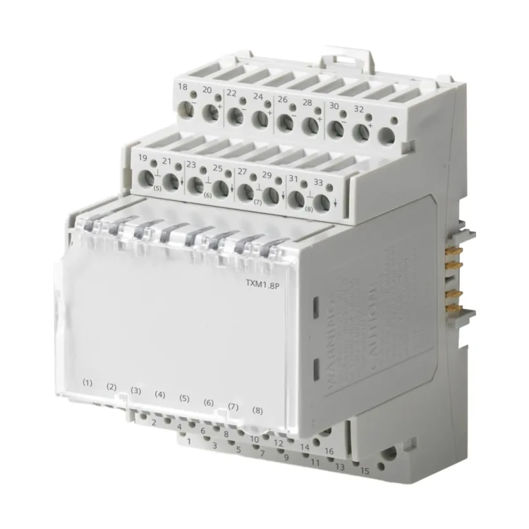 TXM1.8P Moduł 8 wejść pomiaru rezystancji (Pt100, Pt1000, rezystancja 250 Ohm, 2500 Ohm, Ni1000)