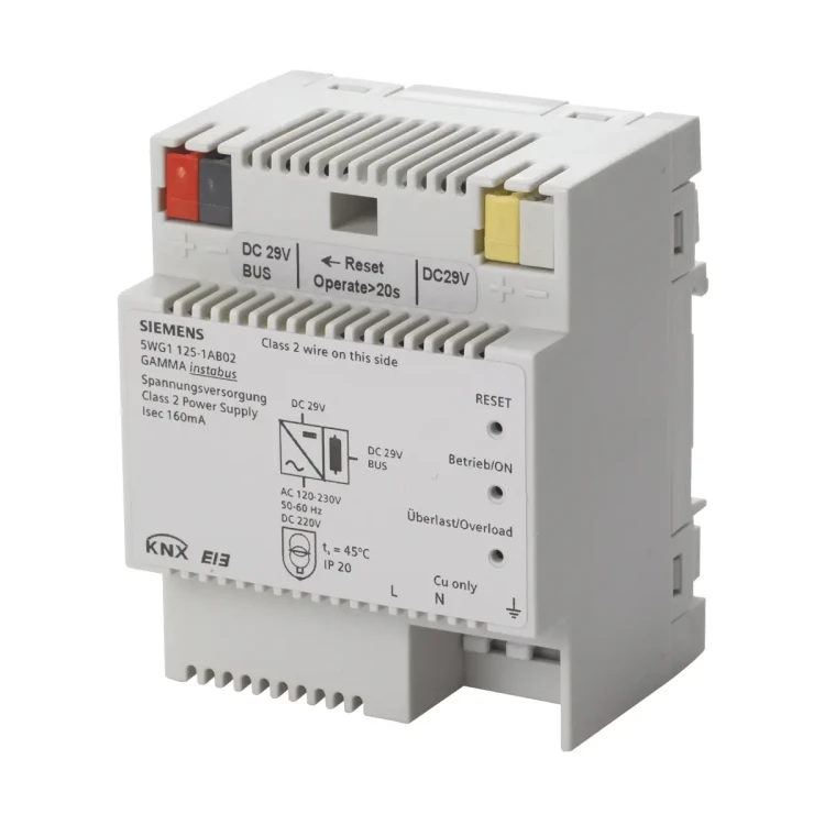 5WG1125-1AB02 N 125/02 - Zasilacz 29 [V] DC, 160 [mA] z dodatkowym wyjściem