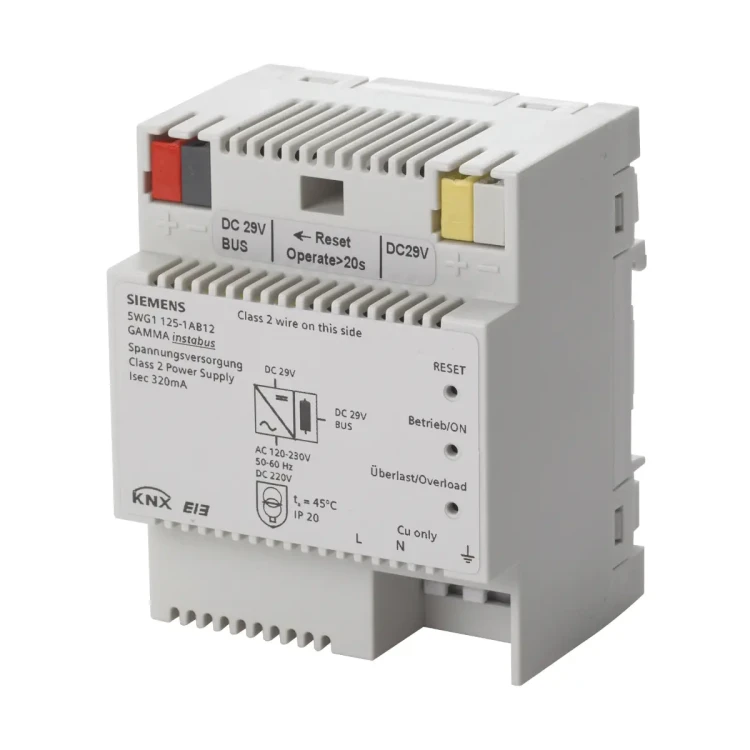 5WG1125-1AB12 N 125/12 Zasilacz 29 [V] DC, 320 [mA] z dodatkowym wyjściem