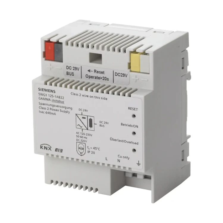 5WG1125-1AB22 N 125/22 Zasilacz 29 [V] DC, 640 [mA] z dodatkowym wyjściem