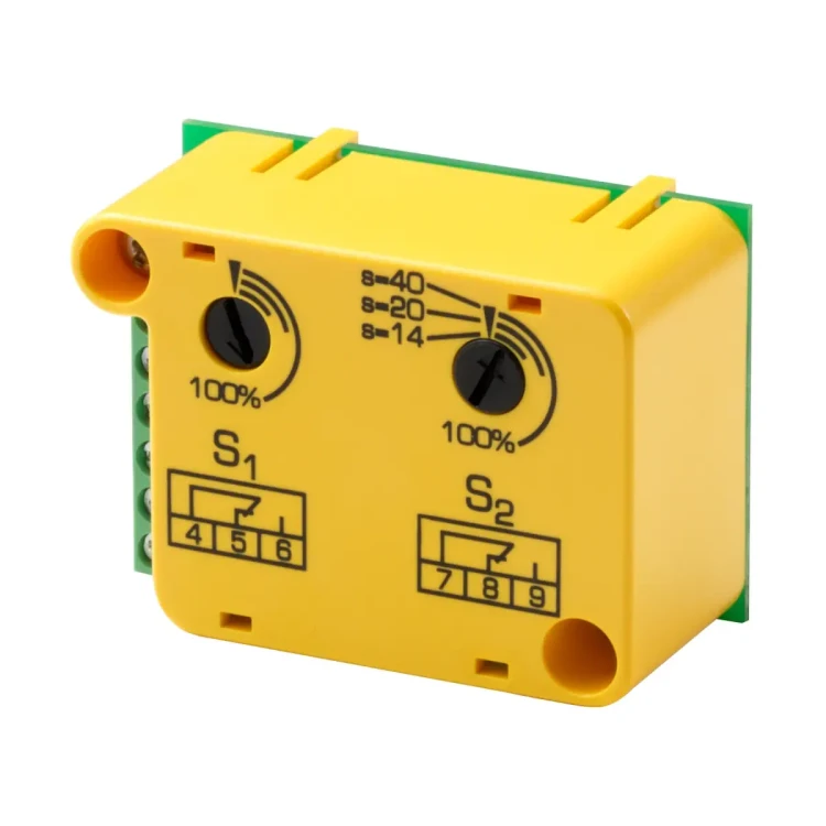 ASC10.42 Podwójny przełącznik pomocniczy do siłowników SQV..P.., 230 V AC, 6(2) A