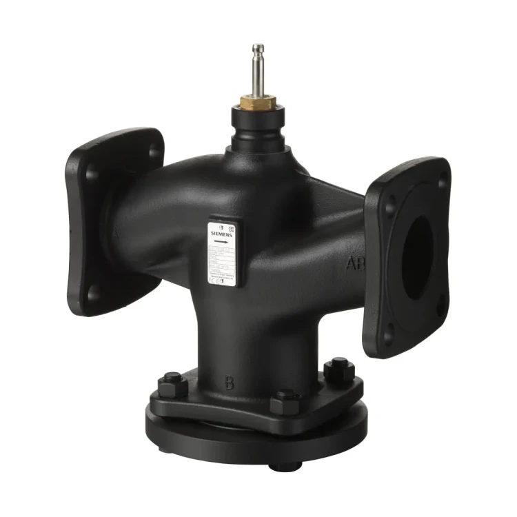 VVF42.50-31.5 Zawór przelotowy kołnierzowy, PN16, DN50, kvs 31,5 m3/h, współpracuje z SAX.., SKD.., SKB..