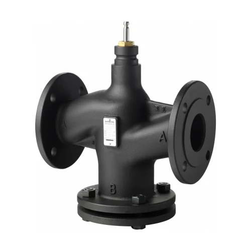 VVF53.150-315K Zawór przelotowy kołnierzowy, PN25, DN150, kvs 315 m3/h, współpracuje z SKC..