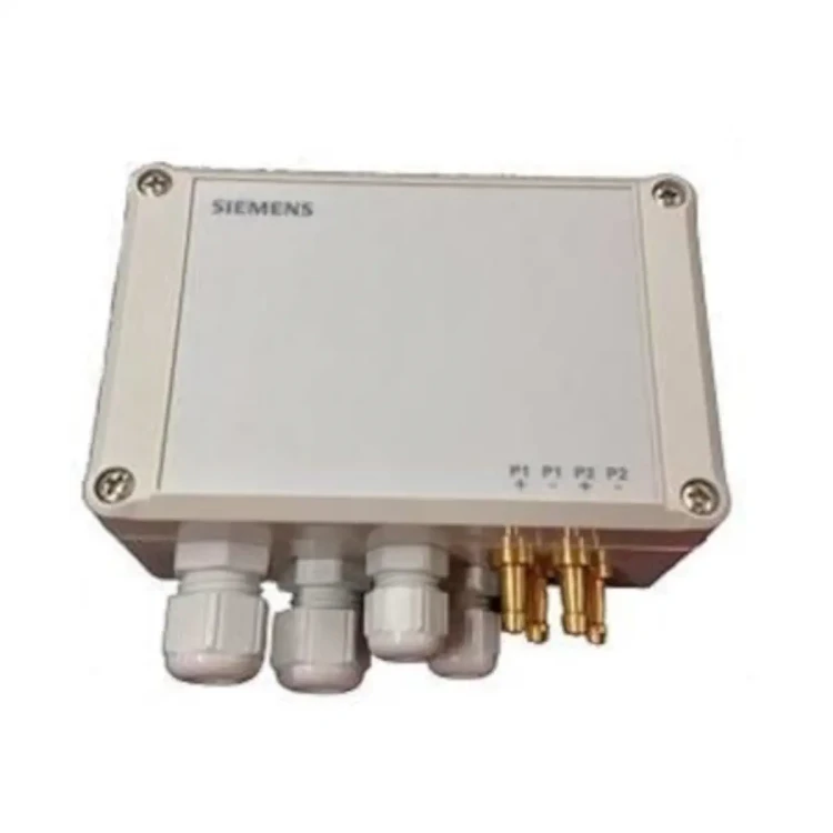 QBM69.2512 Czujnik różnicy ciśnienia do powietrza i gazów nieagresywnych, 1 x 0..1250 Pa, 1 x 0..2500 Pa, komunikacja Modbus, IP65, 2 wejścia czujnikowe temperatury