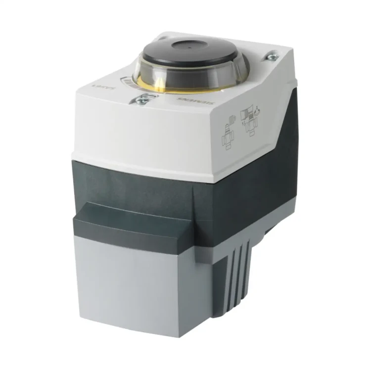 SAS61.53 Siłownik elektromechaniczny, skok 5,5 mm, 400 N, 0..10 V / 4..20 mA / 0..1000 Ω, 24 V AC/DC, 30 s, sprężyna powrotna (zastępuje SQS65.5)