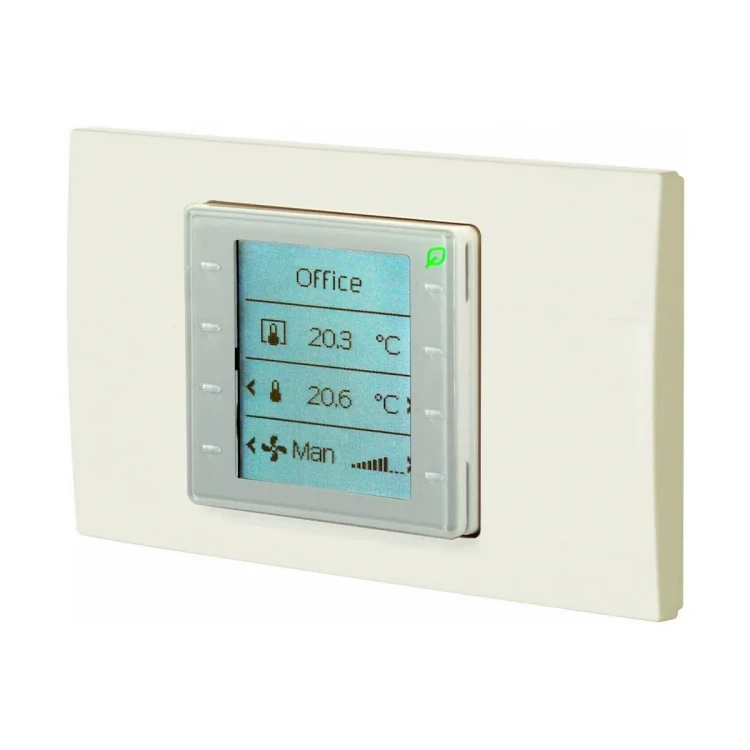 QMX3.P36G Swobodnie programowalny zadajnik pomieszczeniowy KNX PL-Link, montaż podtynkowy, szeroka ramka