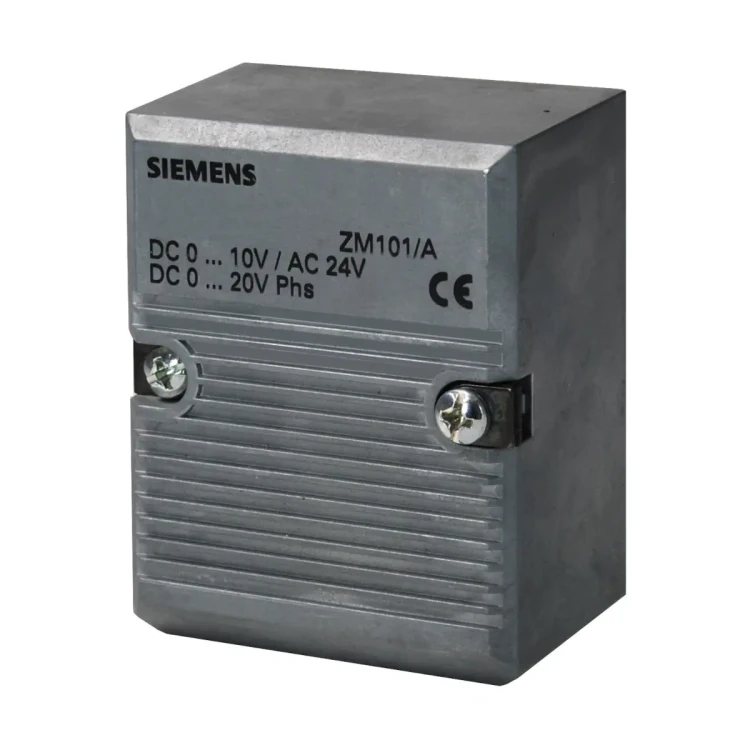 ZM121/A Obudowa przyłączeniowa do zaworów M2.. i M3.., 4..20 [mA] lub 0..20 [V] Phs