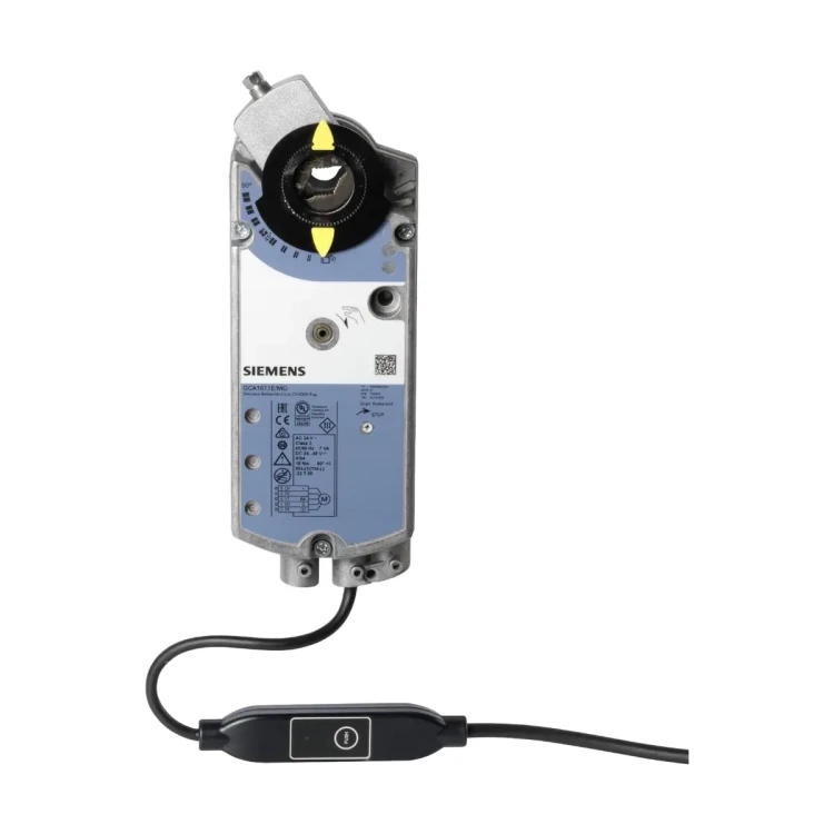GCA161.1E/MO Siłownik obrotowy ze sprężyną powrotną, 18 [Nm], Modbus RTU, 24 [V] AC/DC, 90/15 [s]