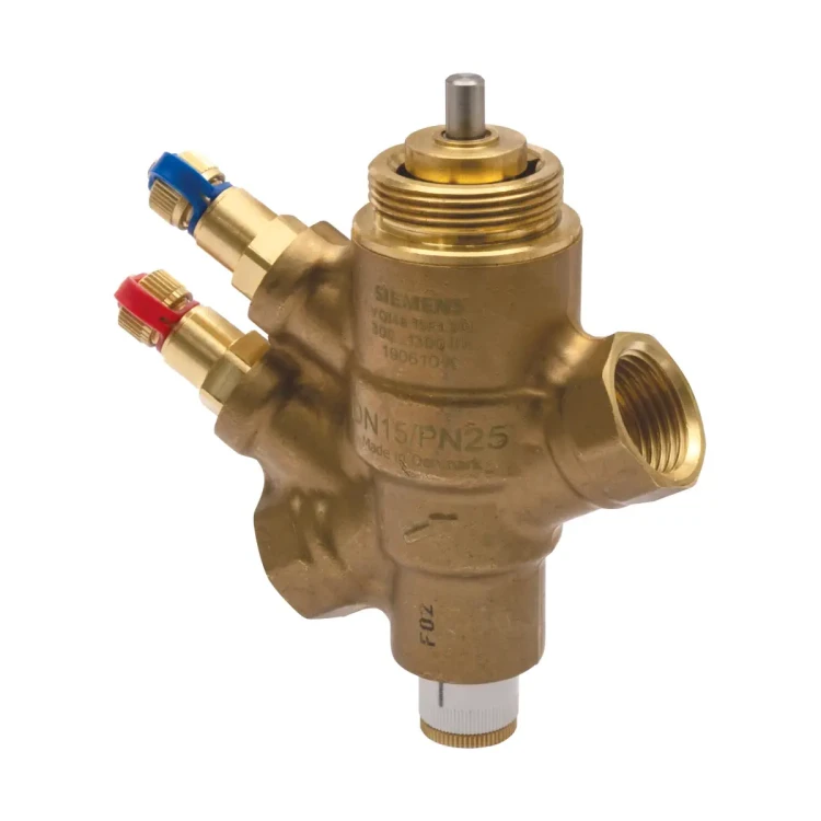 VQI46.15L0.5Q Zawór Kombi gwintowany, DN15, V100 520 l/h, współpracuje z STA23.., STA73.., SUE21P, przyłącza Rp½