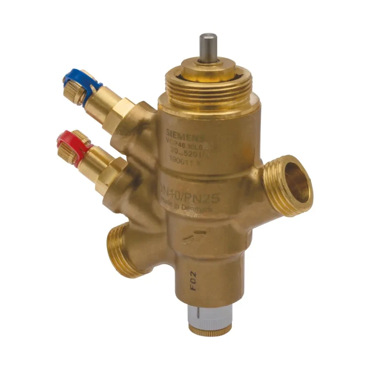 VQP46.20F1.5Q Zawór Kombi gwintowany, PN25, DN20, V100 1500 l/h, współpracuje z STA23.., STA73.., SUE21P, przyłącza G1