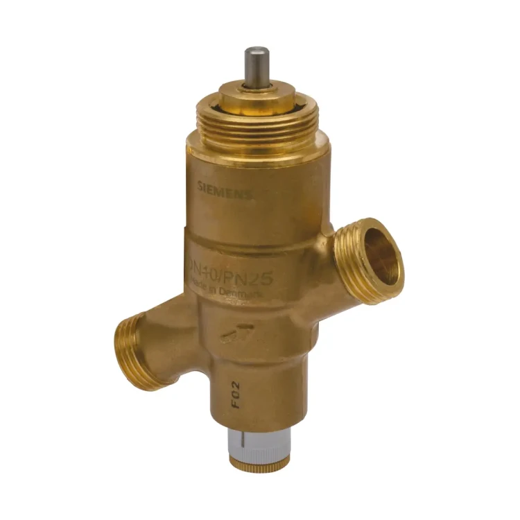 VQP46.25F1.8 Zawór Kombi gwintowany, PN25, DN25, V100 1800 l/h, współpracuje z STA23.., STA73.., SUE21P, przyłącza G1¼