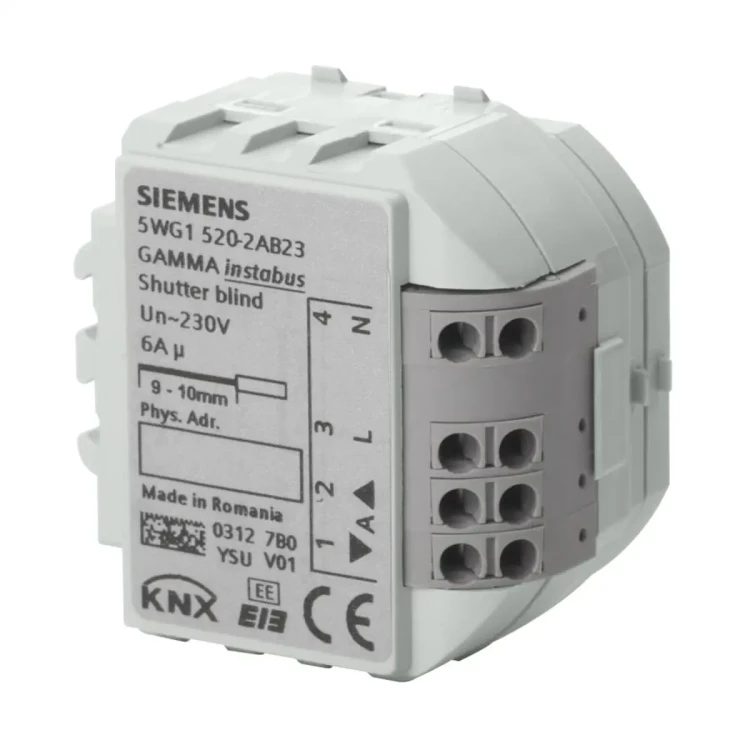 5WG1520-2AB23 RS 520/23 Aktor żaluzjowy, 1 x 6 [A], 230 [V] AC