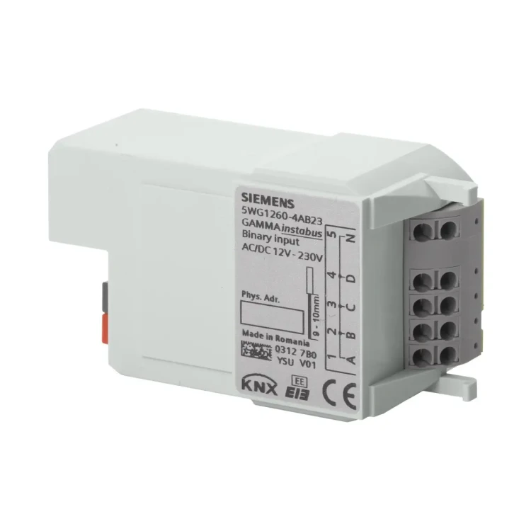 5WG1260-4AB23 RL 260/23 Moduł 4 wejść binarnych, 12..230 [V] AC/DC