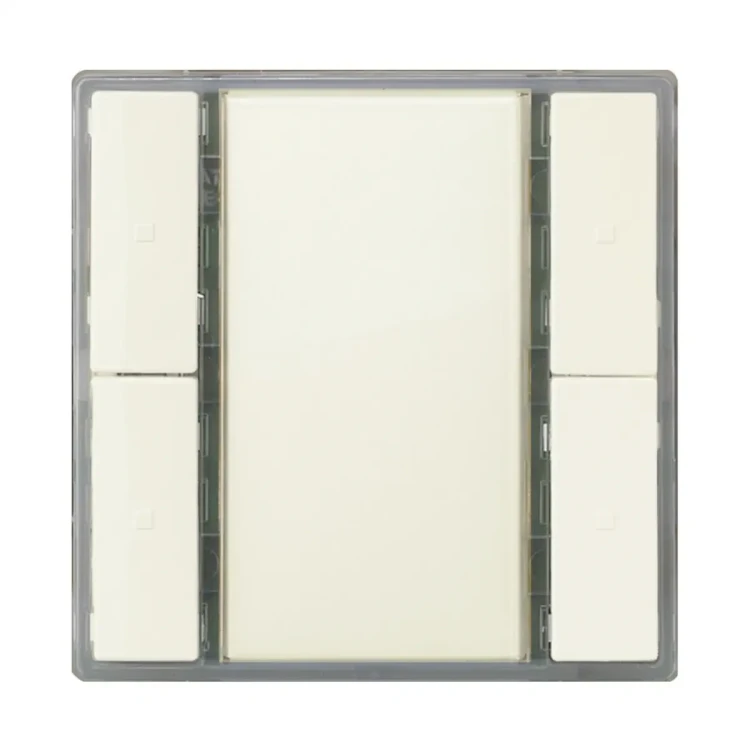 5WG1222-2DB12 UP 222/12 Przycisk wielofunkcyjny, podwójny, bez sygnalizacji statusu przez diodę LED, tytanowa biel