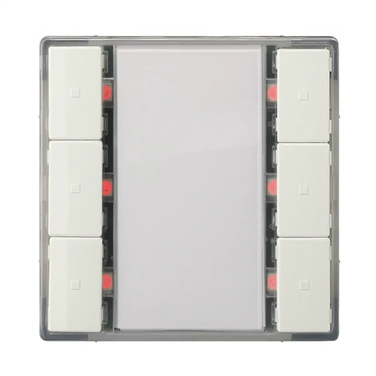 5WG1223-2DB13 UP 223/13 Przycisk wielofunkcyjny, potrójny, z sygnalizacją statusu przez diodę LED, tytanowa biel