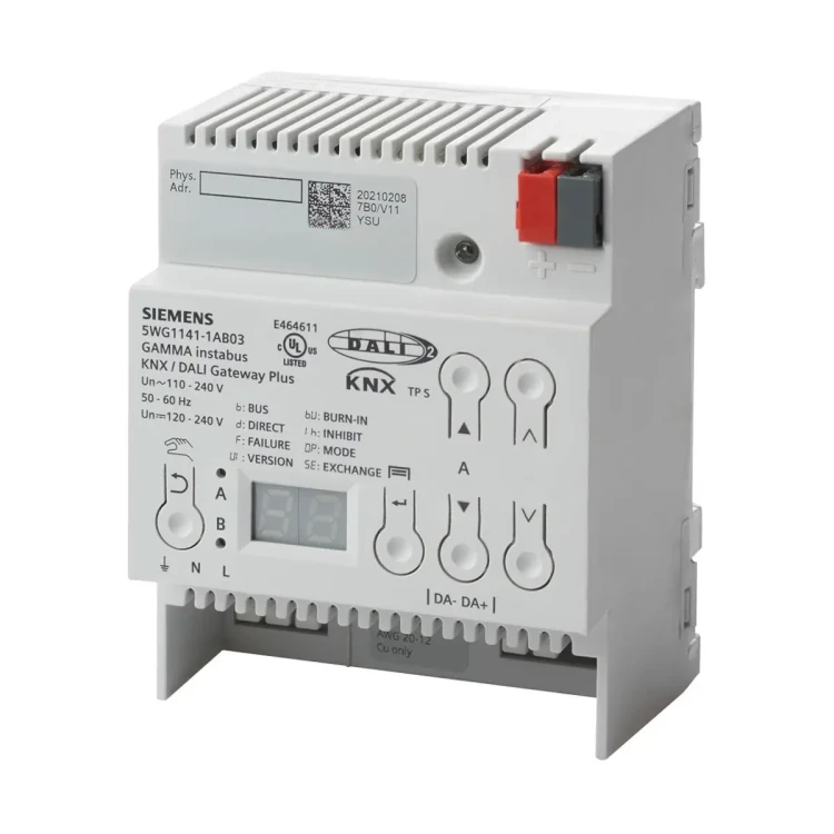 5WG1141-1AB03 N 141/03 Zaawansowana bramka KNX / DALI PLUS, 1 kanał