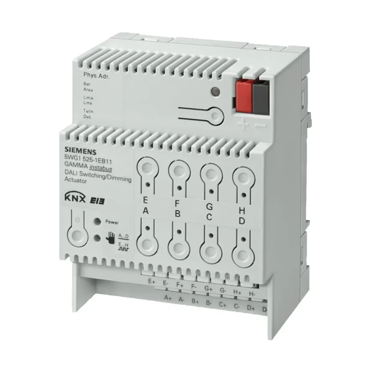 5WG1525-1EB01 N 525E01 Aktor załączający/ściemniający‚ 8 x DALI‚ 8 ECGs na każde wyjście DALI