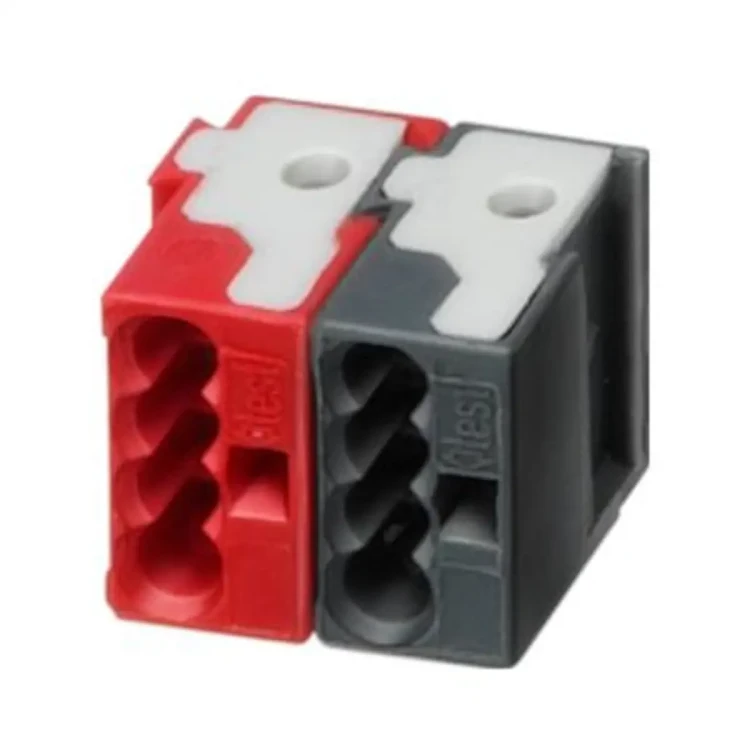 5WG1193-8AB01 S 193/01 Kostka połączeniowa KNX, 2-polowa, 4 terminale połączeniowe, kolor czerwono-szary