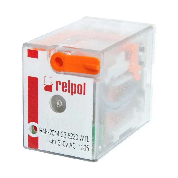 R4N-2014-23-5024-WT Przekaźnik elektromagnetyczny, przemysłowy - miniaturowy (z trybem ręcznym)