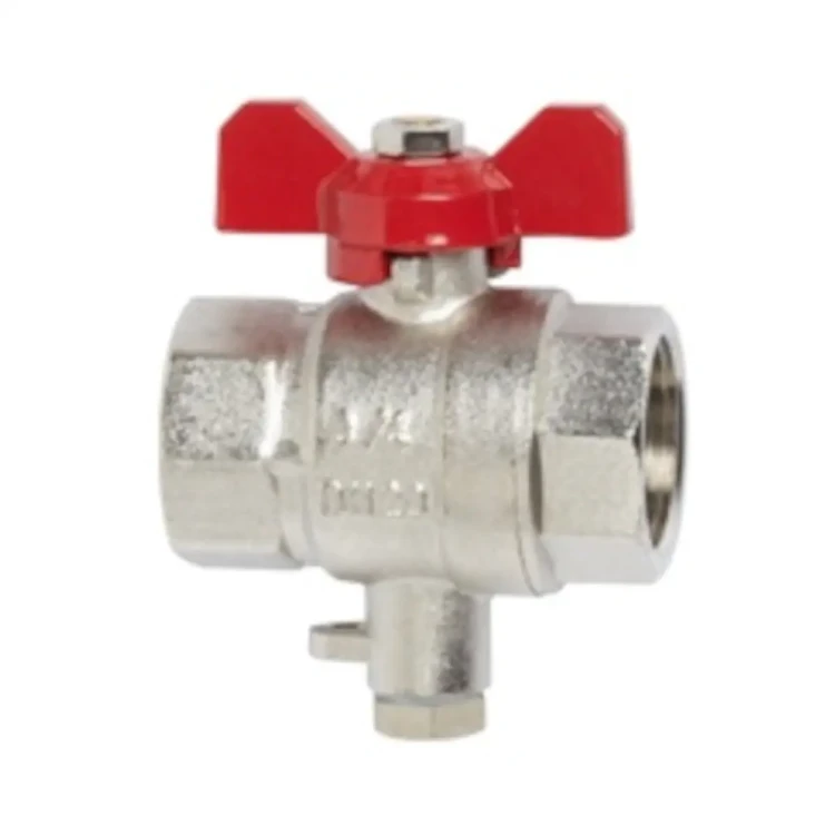 FKM0024 Zawór kulowy Rp¾ do montażu czujnika temperatury z gwintem M10x1