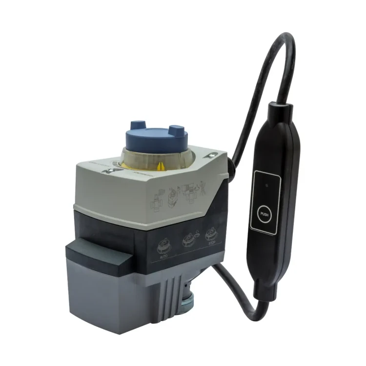 SAS61.33/MO Siłownik elektromechaniczny, skok 5,5 mm, 400 N, Modbus RTU, 24 V AC/DC, 30 s, sprężyna powrotna