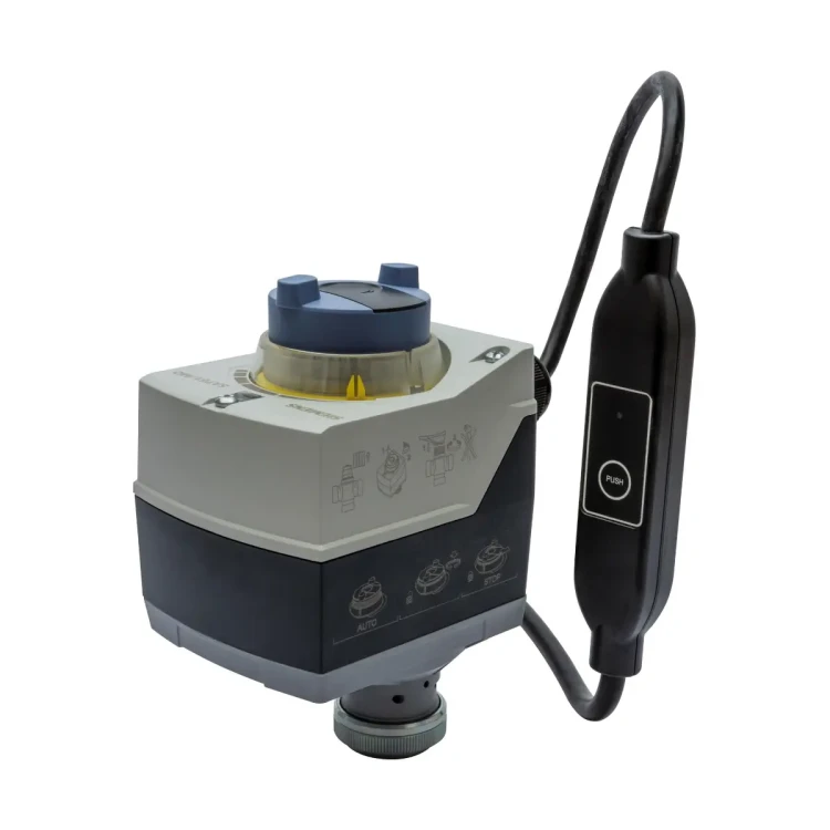 SAT61.008/MO Siłownik elektromechaniczny, skok 5,5 mm, 300 N, Modbus RTU, 230 V AC, 8 s, do zaworów VVG549..