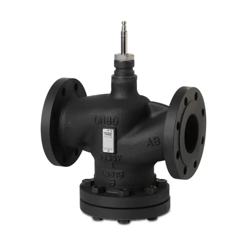 VVF63.50-31.5 Zawór przelotowy kołnierzowy, PN40, DN50, kvs 31,5 m3/h, współpracuje z SKD.., SKB.., SKC..