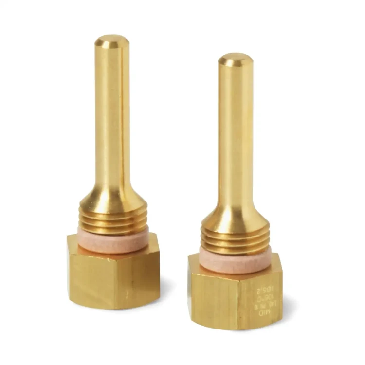 EZT-M40 Para osłon ochronnych G ½, M10x1, mosiądz, Ø 5,2x40 [mm], do czujników temperatury Ø 5,2x26 [mm]