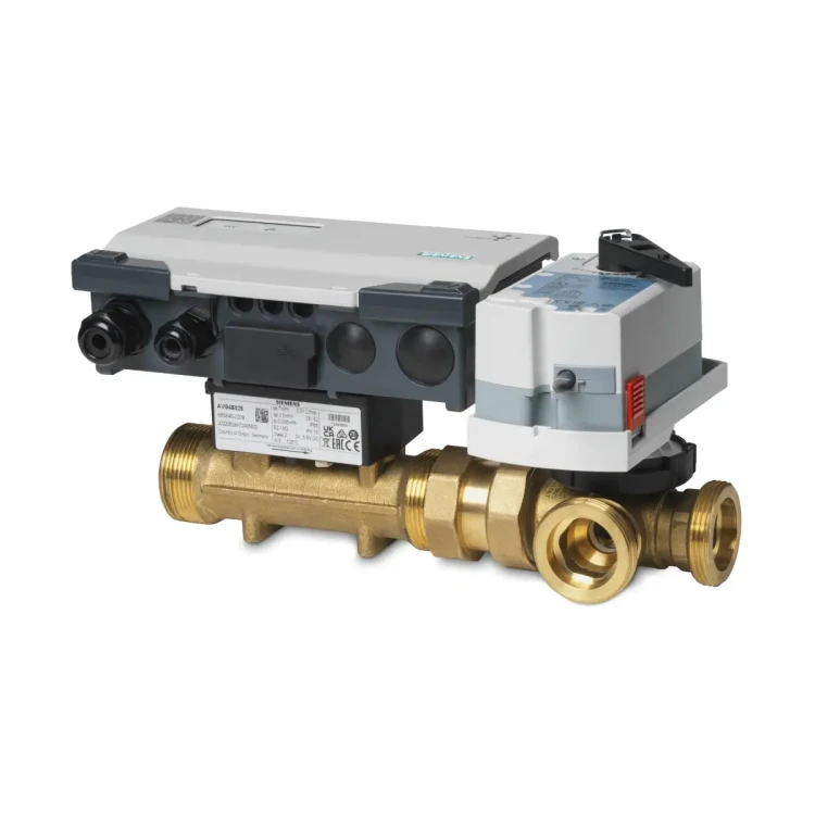 EXG4U10E020 Zawór inteligentny trójdrogowy gwintowany, DN20, V100 2 m3/h, współpracuje z GLA161.9E/HR, przyłącza G1¼